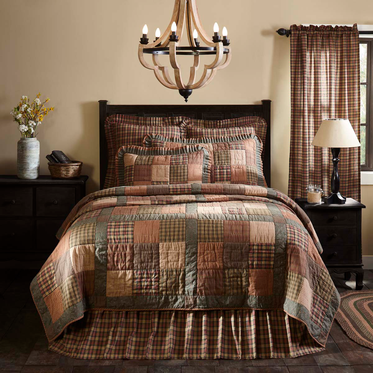 Crosswoods Quilted Bedding Collection