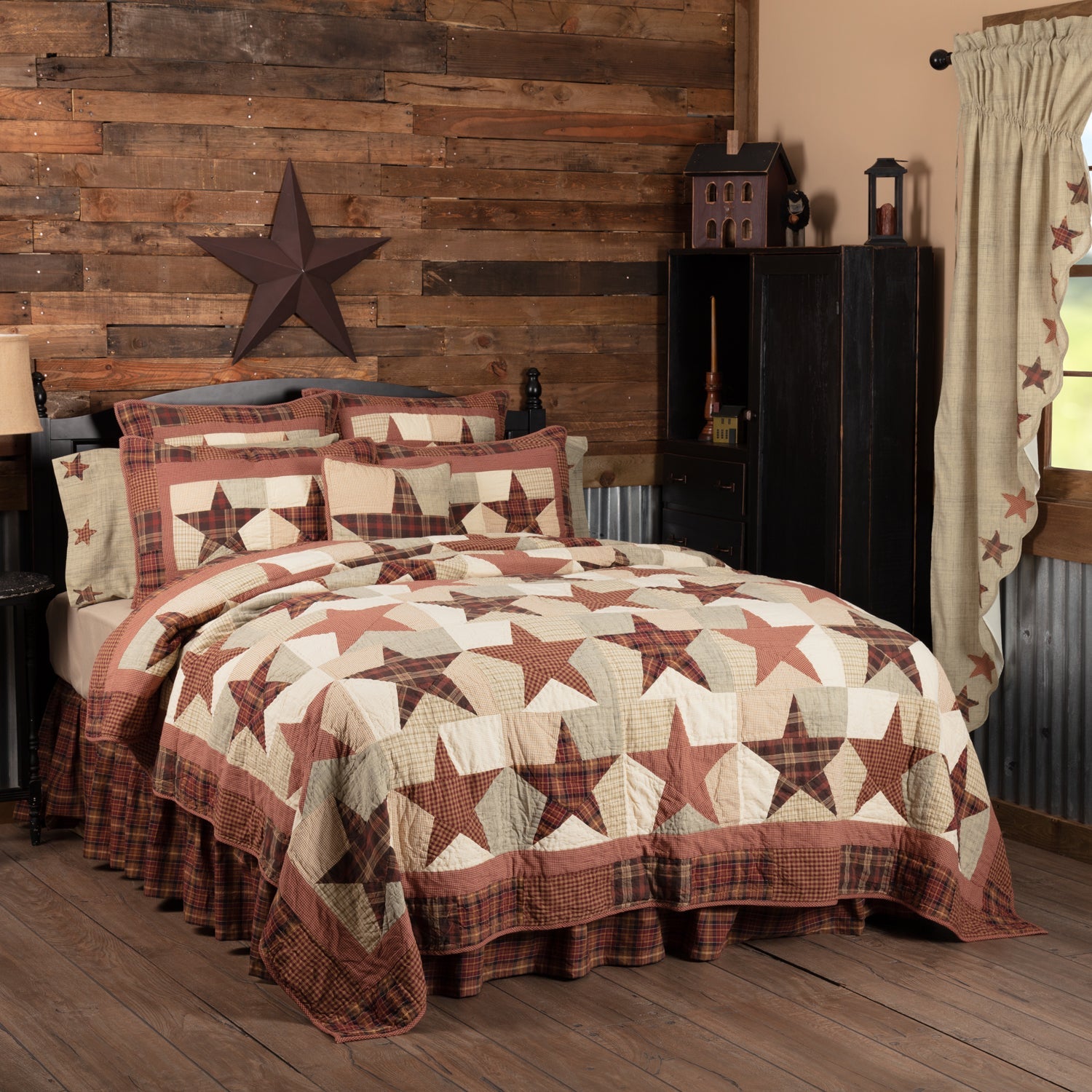 Abilene Star Quilted Bedding Collection by VHC Brands