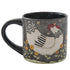 My Little White Hen Mugs - Set of 4