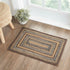 Espresso Jute Braided Rug