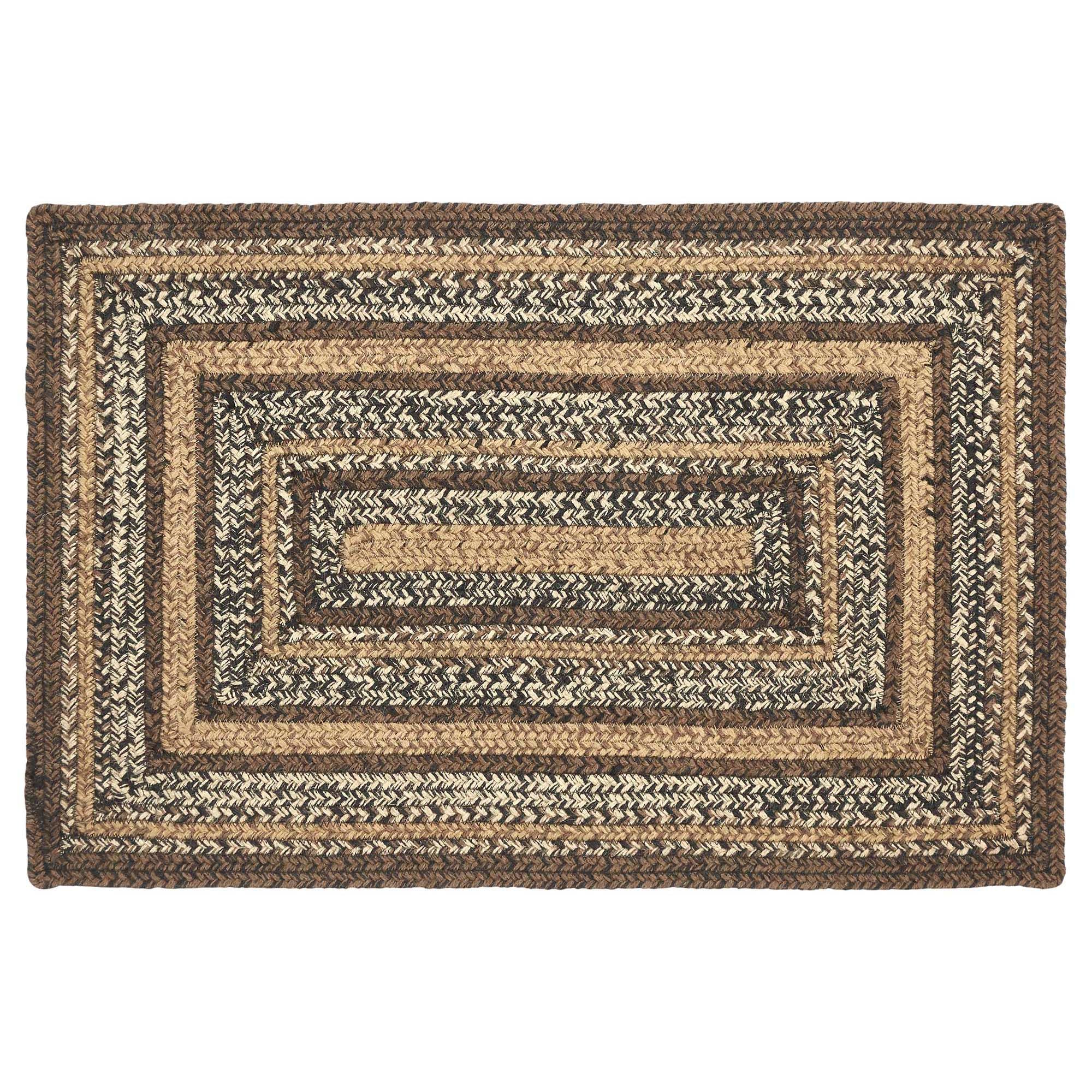 Espresso Jute Braided Rug