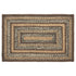 Espresso Jute Braided Rug