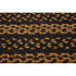 Black and Tan Jute Braided Rug