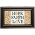 "Hope Faith Love" Music Box