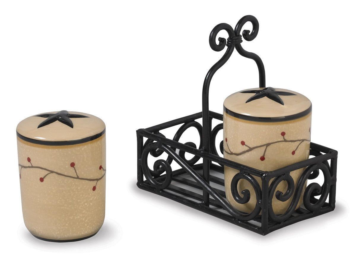 Star Vine Salt Pepper Set