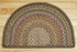 Fir/Ivory SC-051 Slice Jute Braided Rug