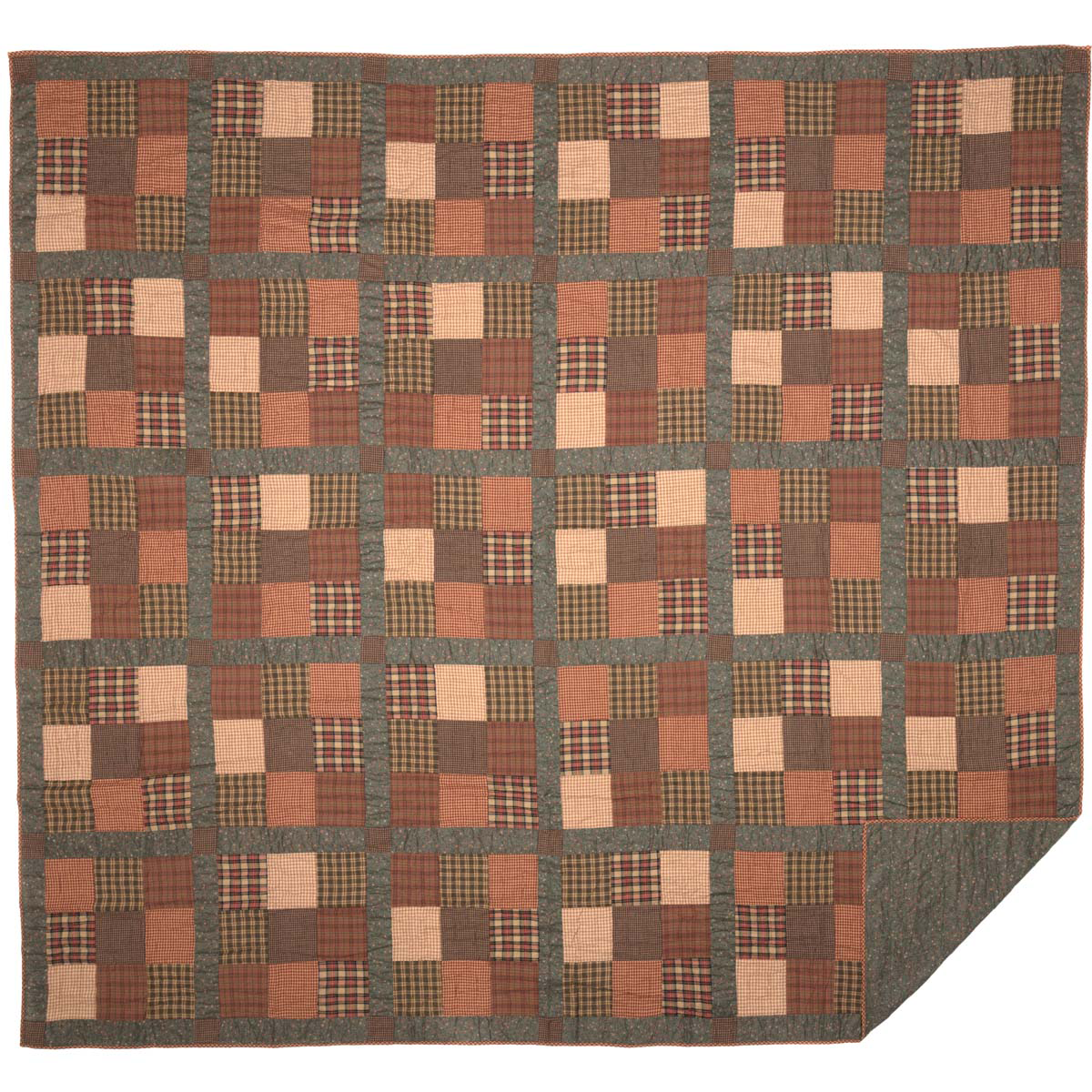 Crosswoods Quilt (Choose Size)