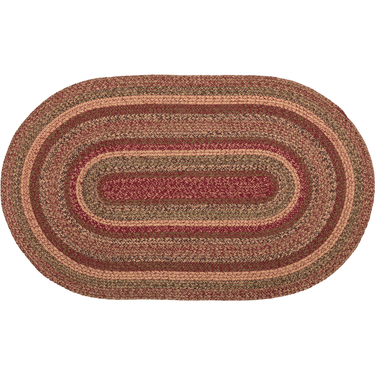 Cider Mill Jute Braided Rug - Oval