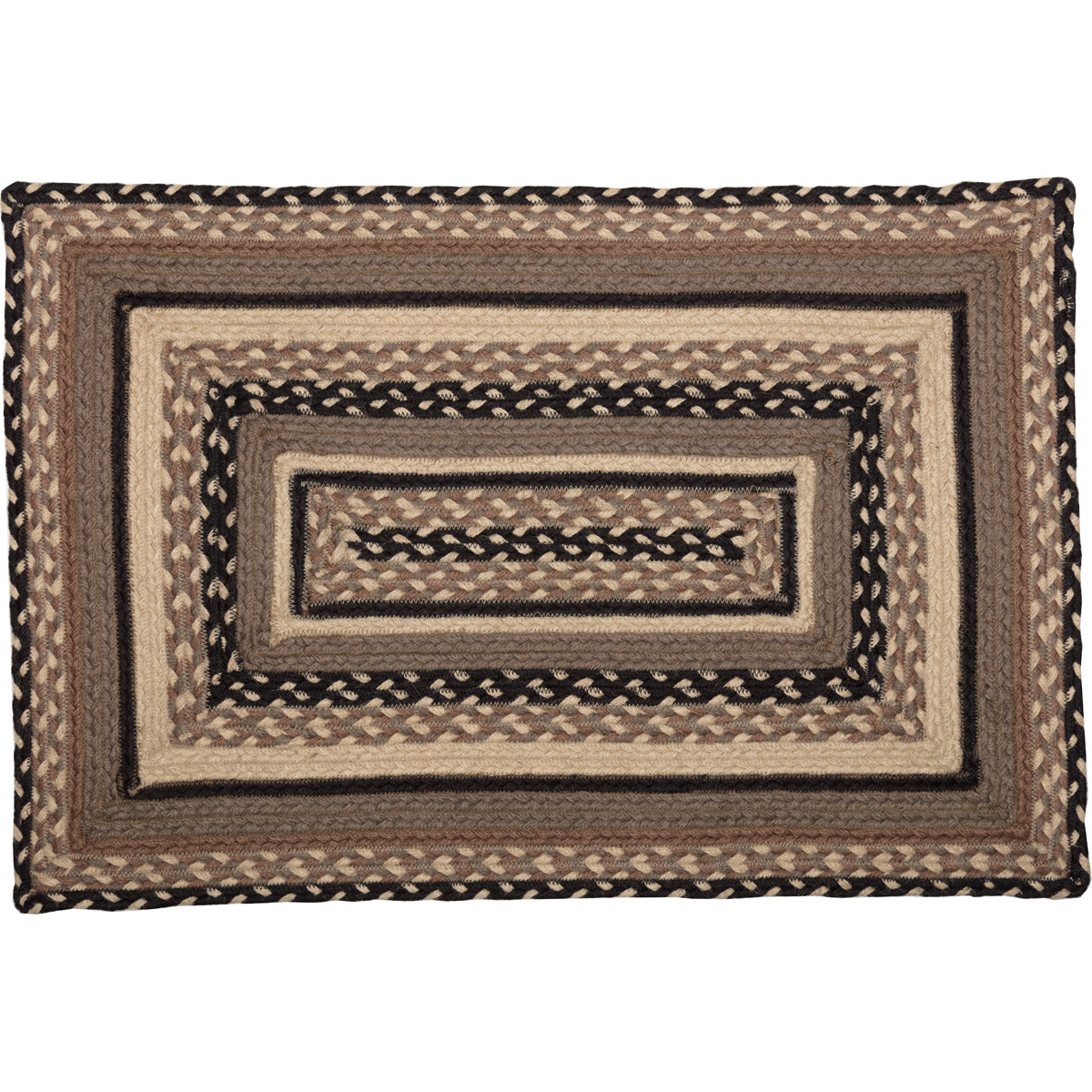 Sawyer Mill Charcoal Jute Braided Rug - Rectangular