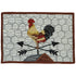 Break of Day Rooster Hooked Rug 2x3 by Park Designs - DL Country Barn