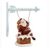 Resin Santa Climbing In Chimney Arrow Replacement Sign