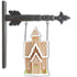 Frosted Gingerbread House Arrow Replacement Sign