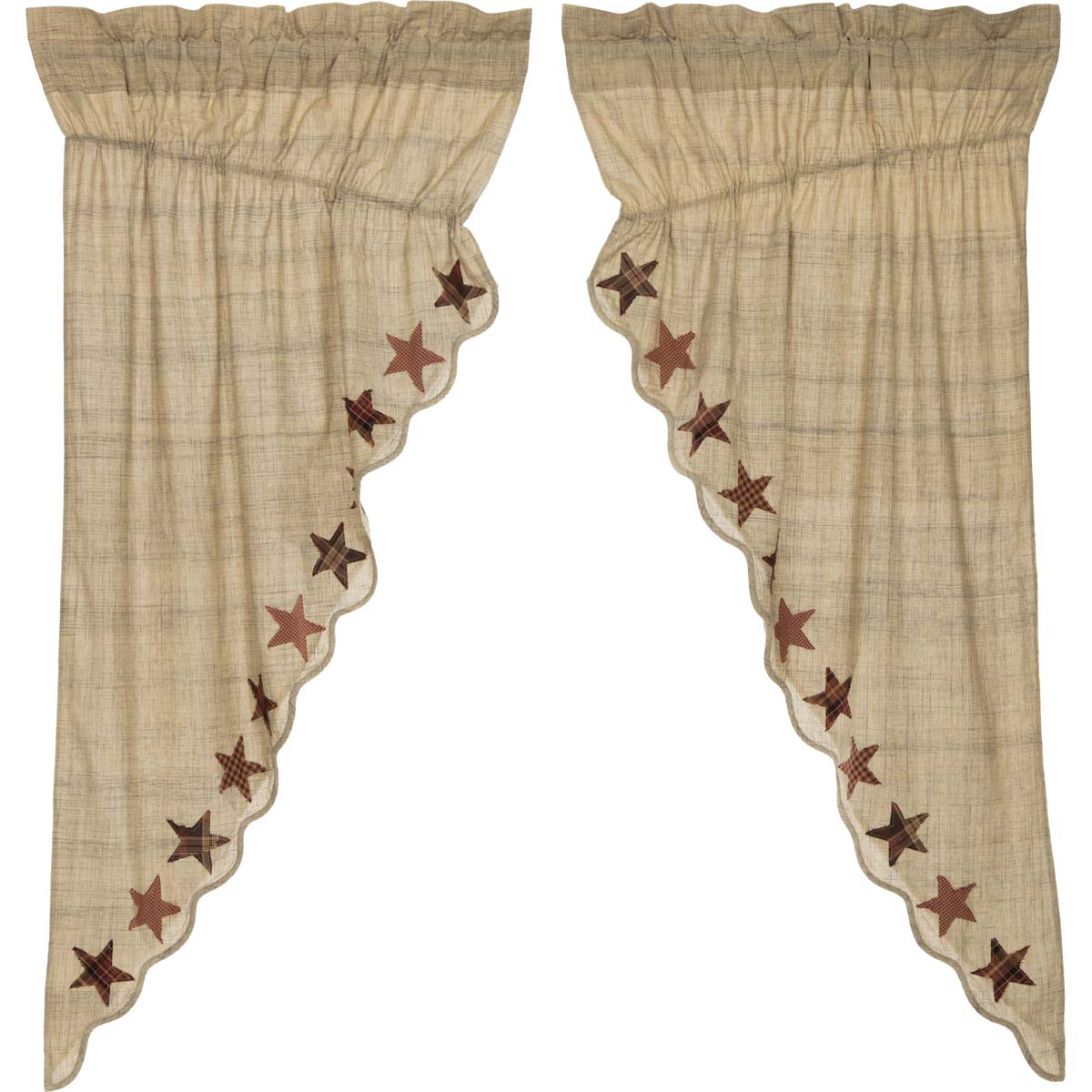 Abilene Star Prairie Curtain