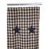 Navy Star Shower Curtain | Country Primitive Shower Curtain