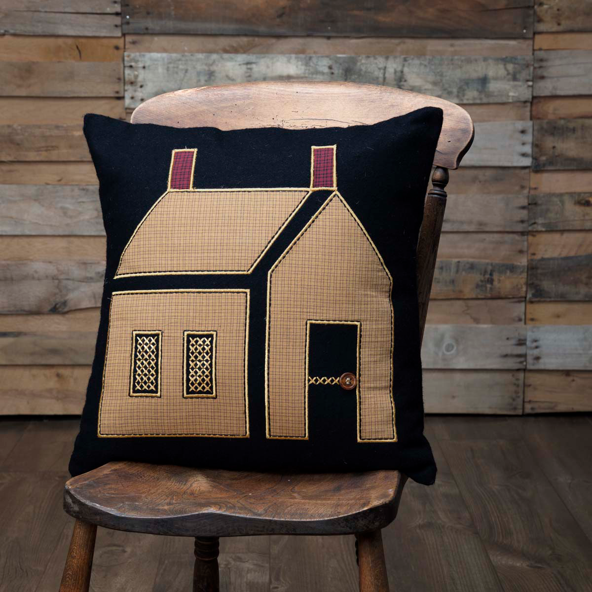 Heritage Farms Primitive House Pillow 18 inch