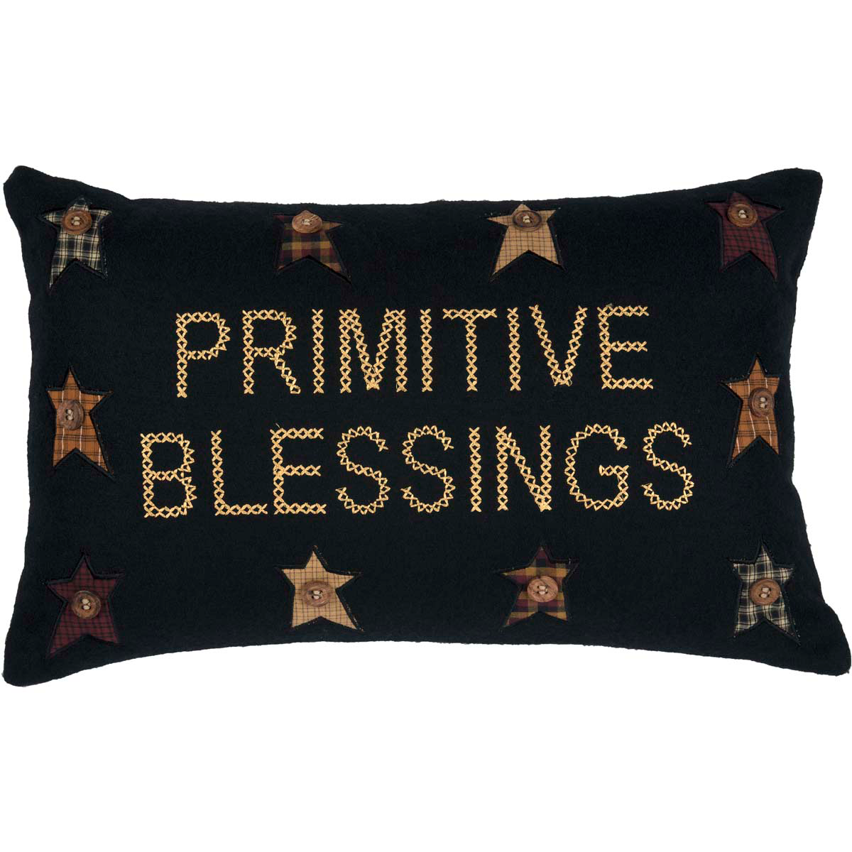 Heritage Farms Primitive Blessings Pillow 14x22