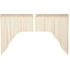 Tobacco Cloth Natural Swag Curtains