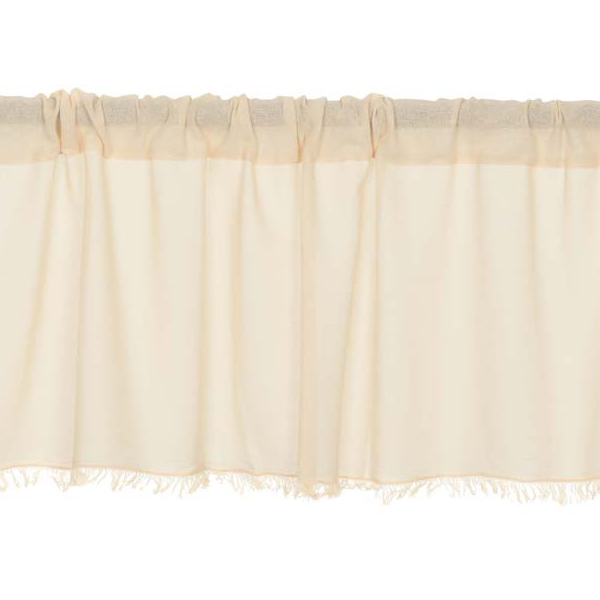 Tobacco Cloth Natural Valance (Choose Size)