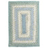 Baja Blue Cotton Braided Rug by Homespice - DL Country Barn