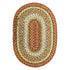 Pumpkin Pie Cotton Braided Rug