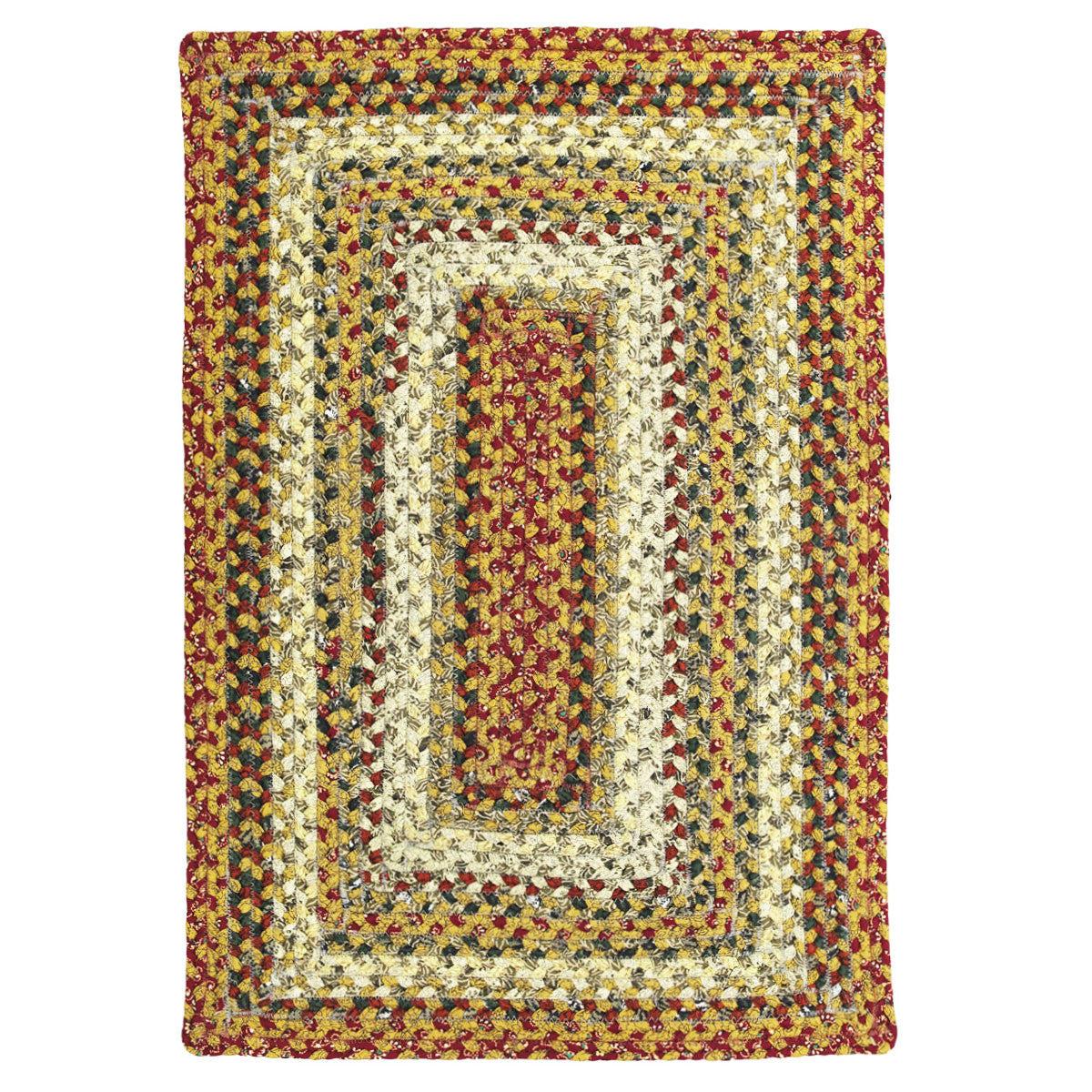 Pumpkin Pie Cotton Braided Rug